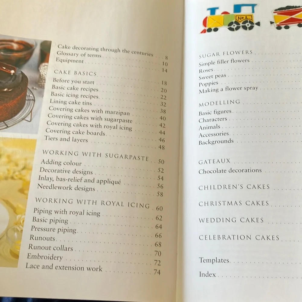 Set of‎ Three Cake & Cupcake Decorating Books